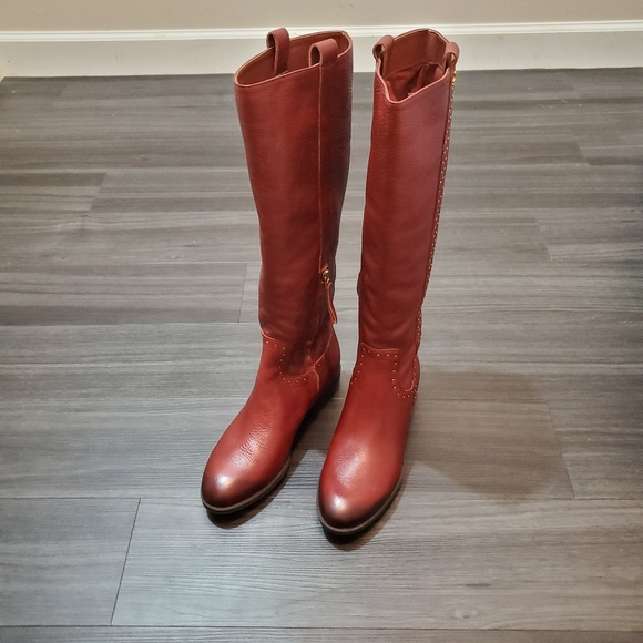 Sam Edelman Redwood Leather Tall Boots - Picture 7 of 8